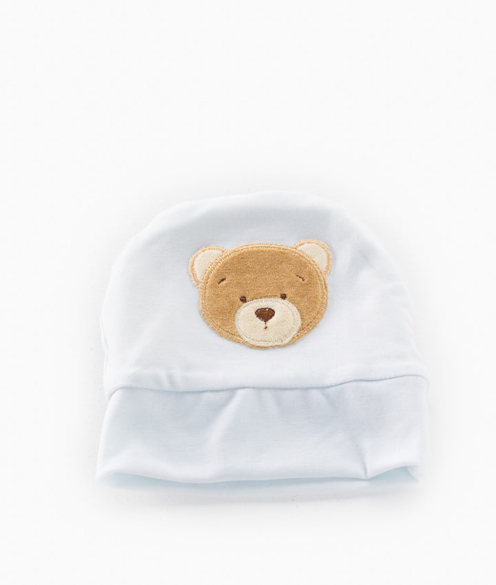 Baby Cotton Beanie | Blue