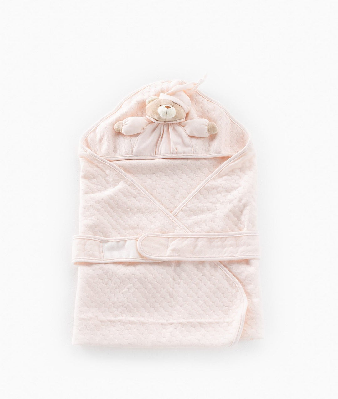 Pink newborn swaddle blanket
