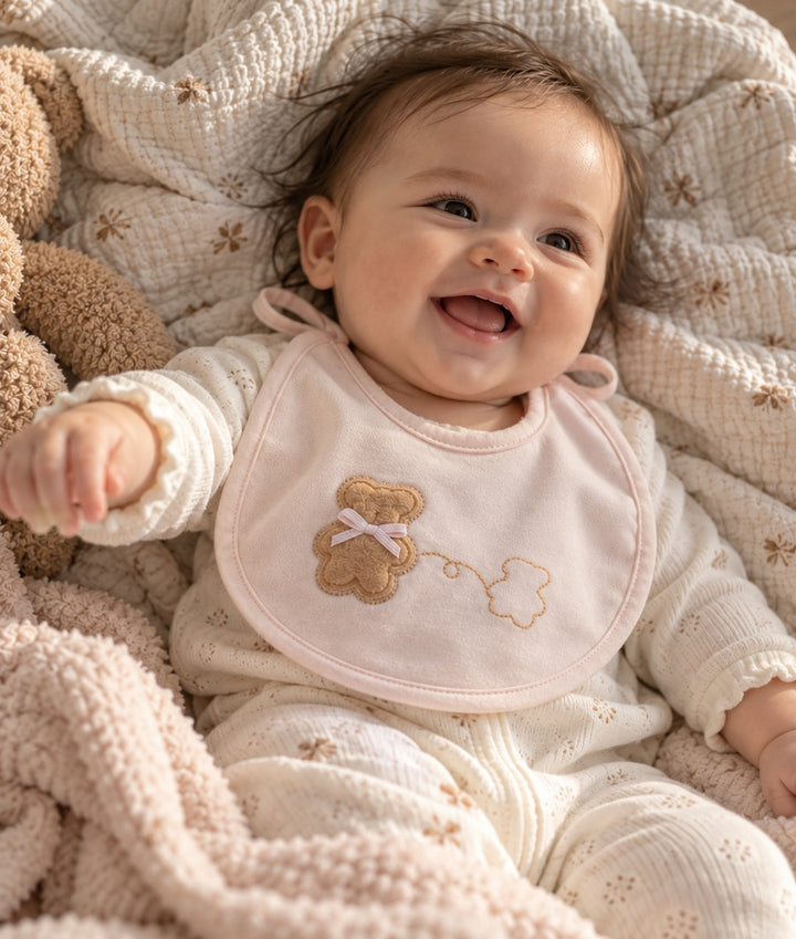 Classic Baby Bib | Pink