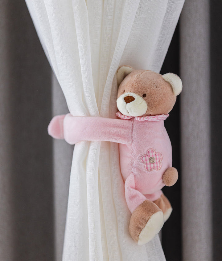Bear Curtain Tieback | Pink