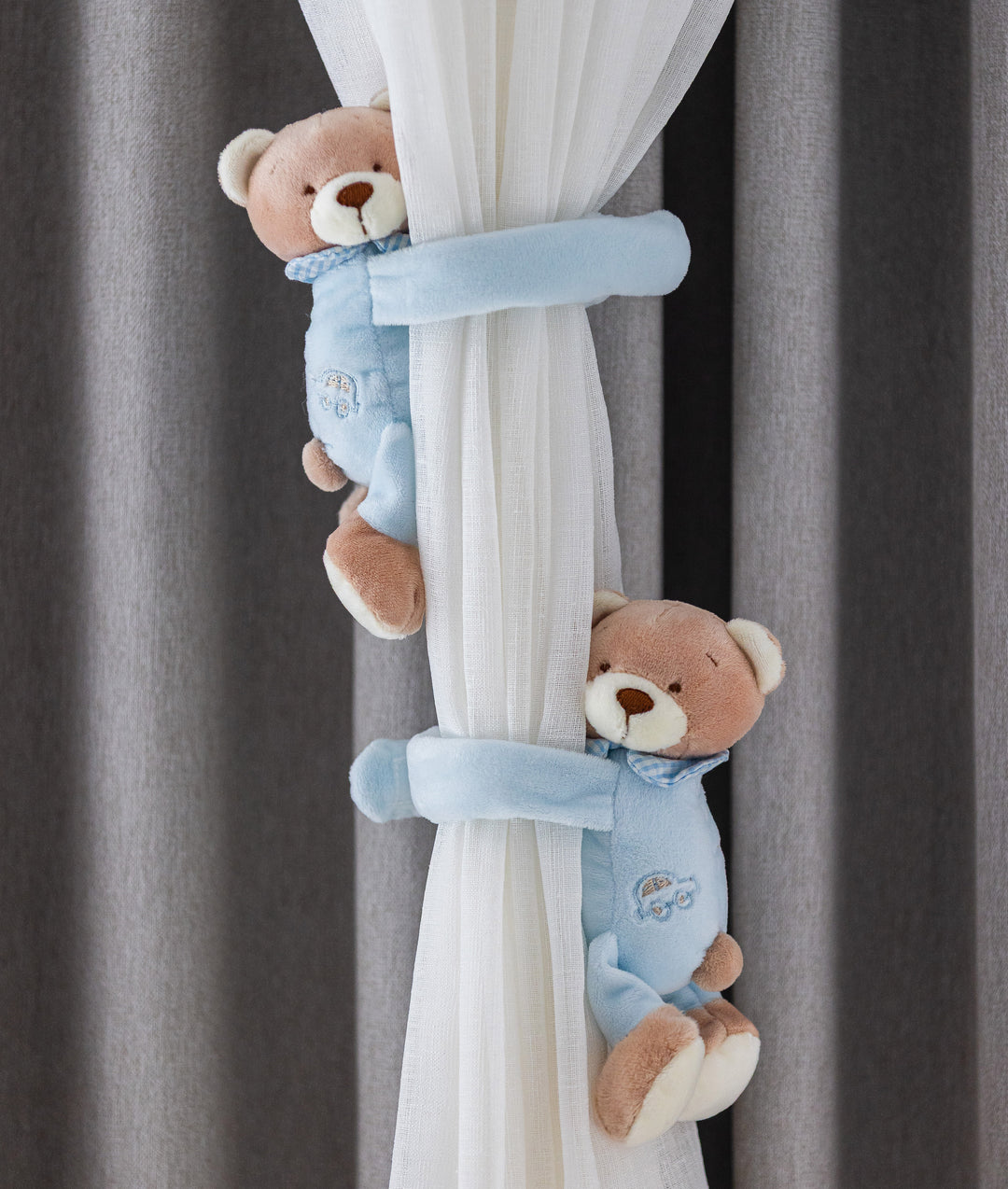 Bear Curtain Tieback | Blue