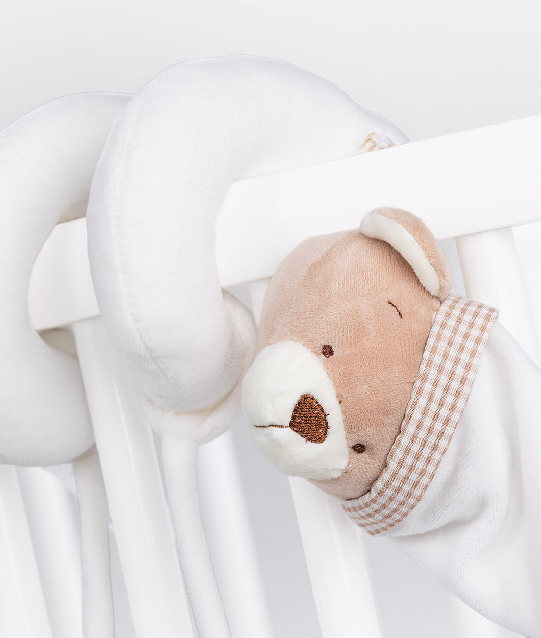 Bear Spiral Activity Toy - Beige