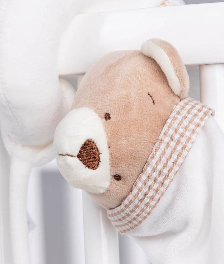 Bear Spiral Activity Toy - Beige