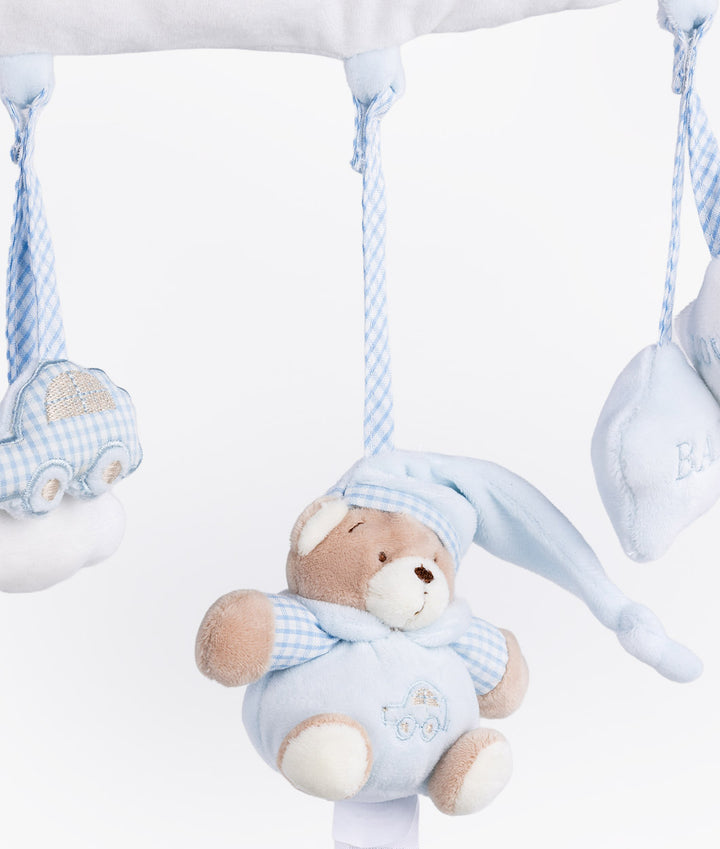 Bear & Cloud Activity Toy - Blue