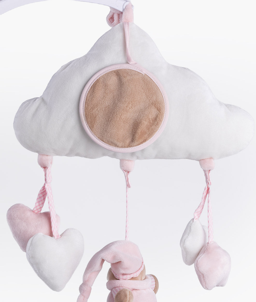 Bear & Cloud Activity Toy - Pink