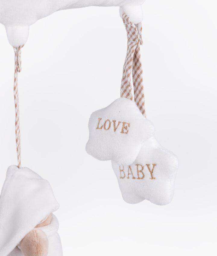 Bear & Cloud Activity Toy - Beige