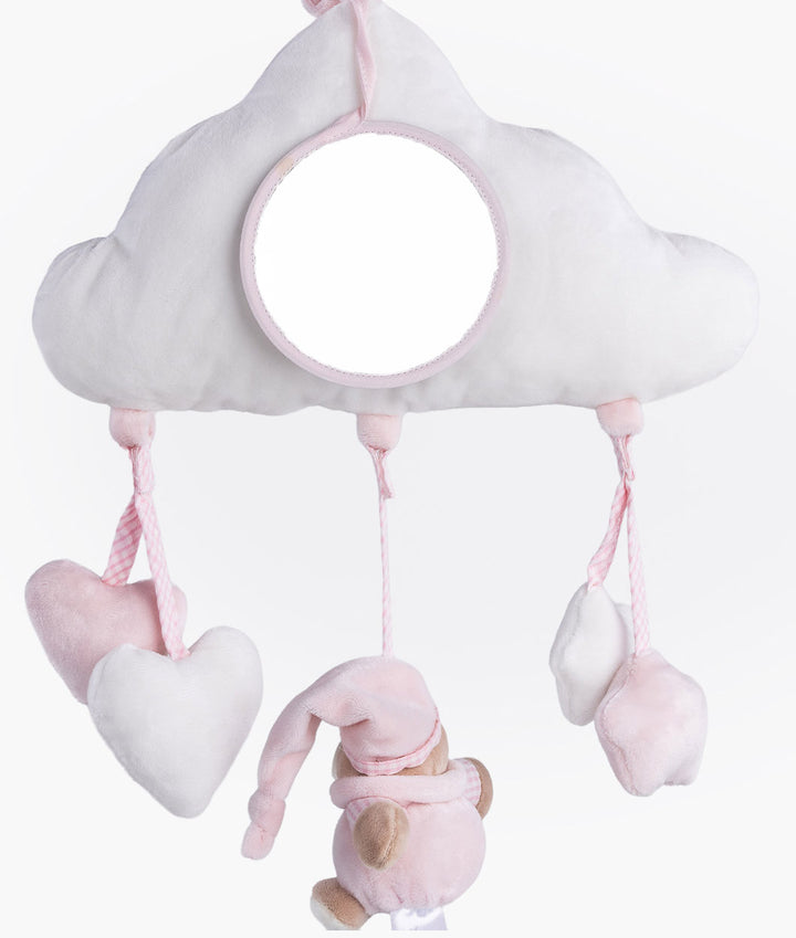 Bear & Cloud Activity Toy - Pink
