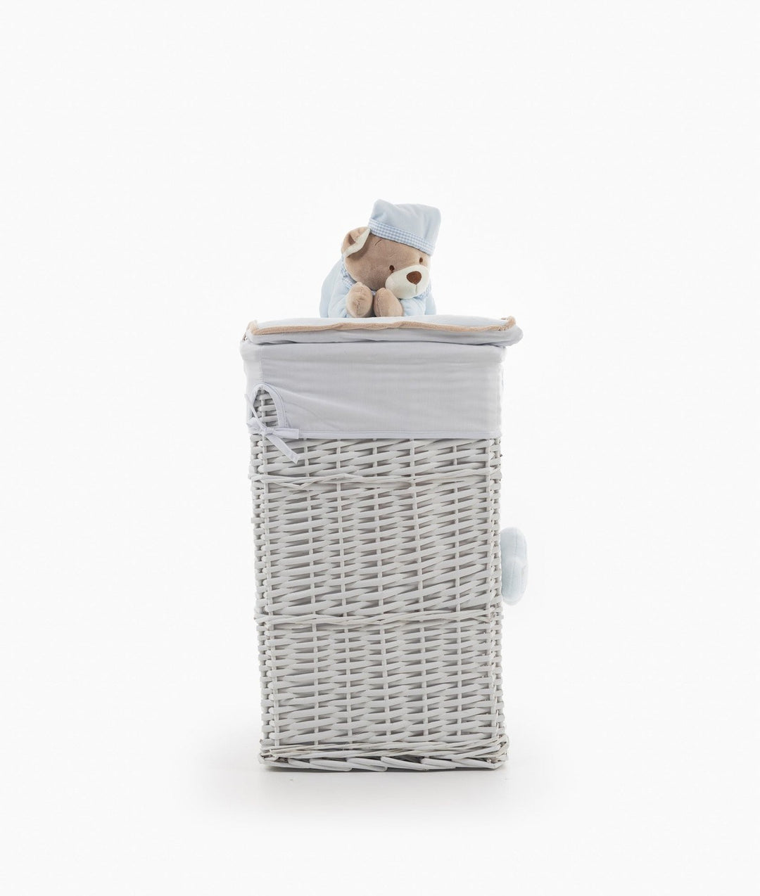 Blue square storage basket set