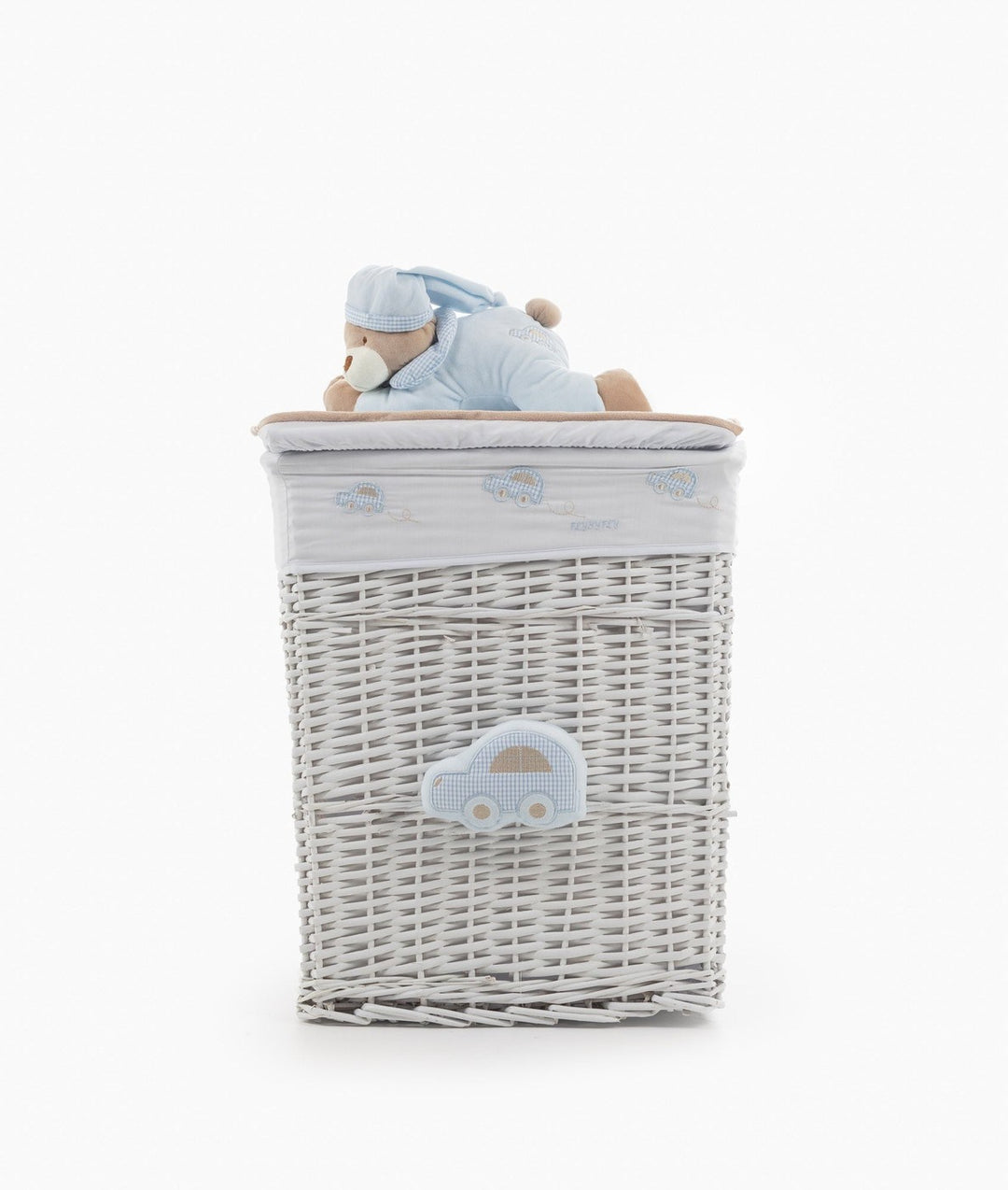Blue square storage basket set