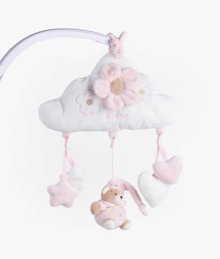 Bear & Cloud Activity Toy - Pink