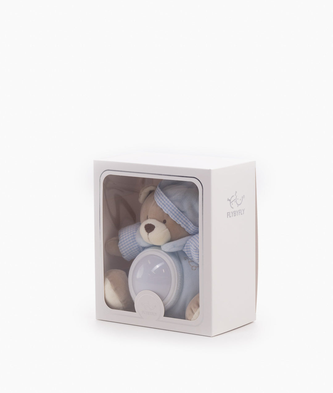 Blue musical night light for nursery