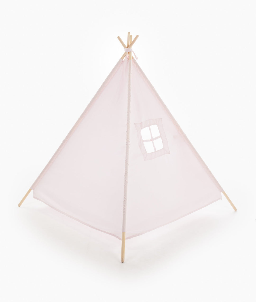 Pink kids teepee tent for nursery and playroom