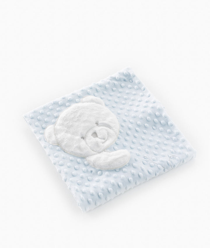 Bubble Bear Blanket - Blue