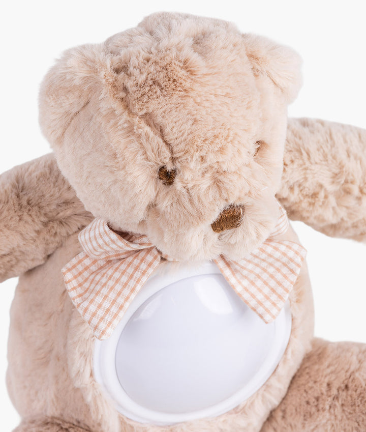 Beige musical night light for nursery