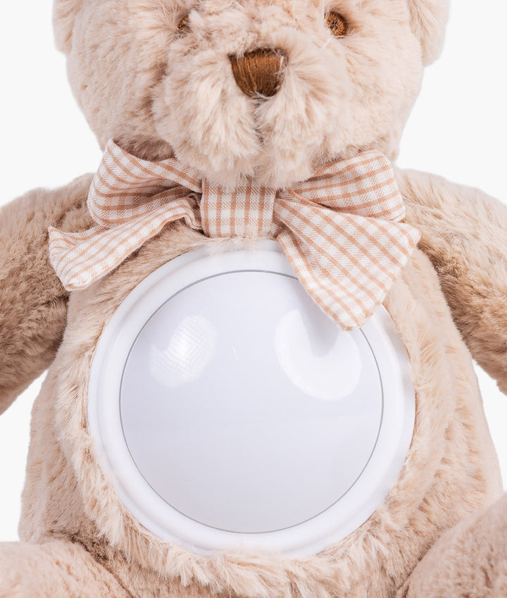 Beige musical night light for nursery