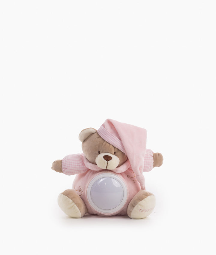 Pink musical night light for nursery