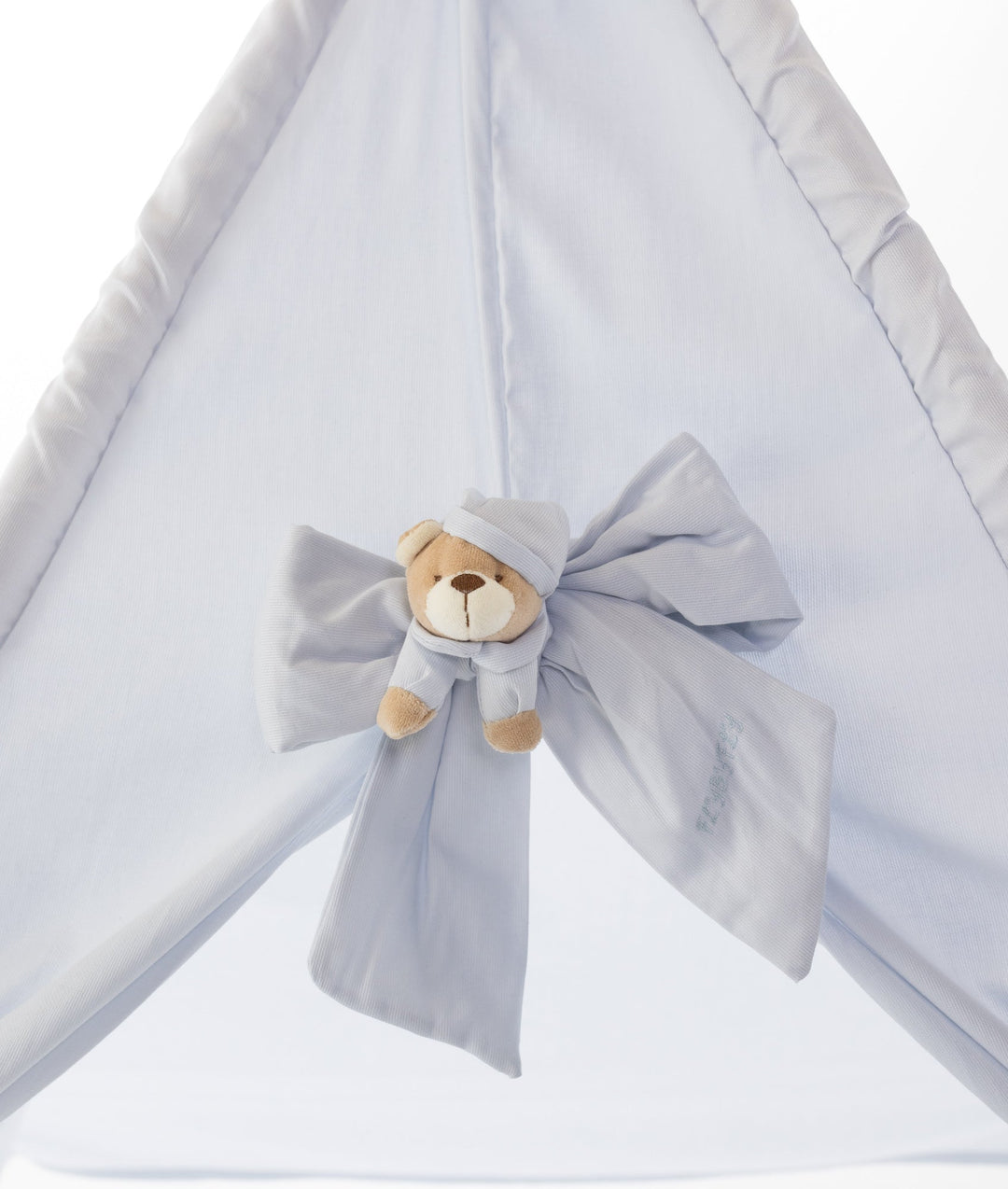 Blue kids teepee tent for nursery and playroom
