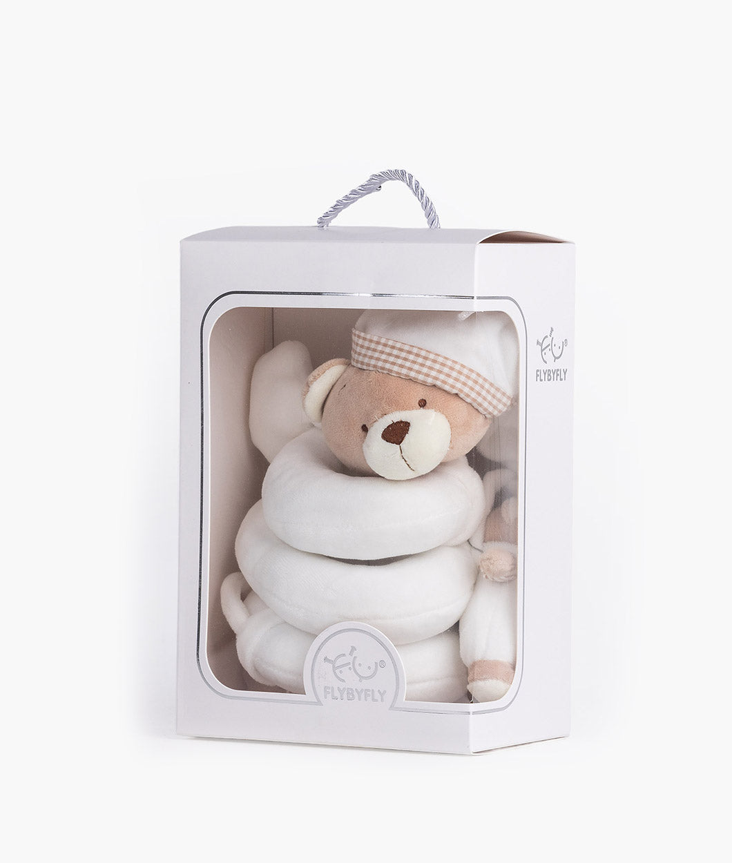 Bear Spiral Activity Toy - Beige